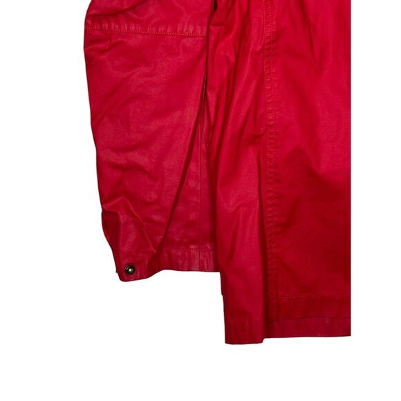 Polo Ralph Lauren Men's Naval Supply Rain Coat Full Zip Waxed Hooded Sz. Small - Picture 8 of 10